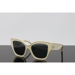 Tory Burch Sunglasses Women's Butterfly TY7184U 190687 Solid Ivory 54mm NEW!